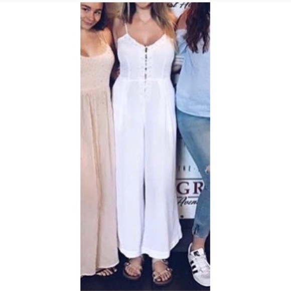 free people lace jumpsuit